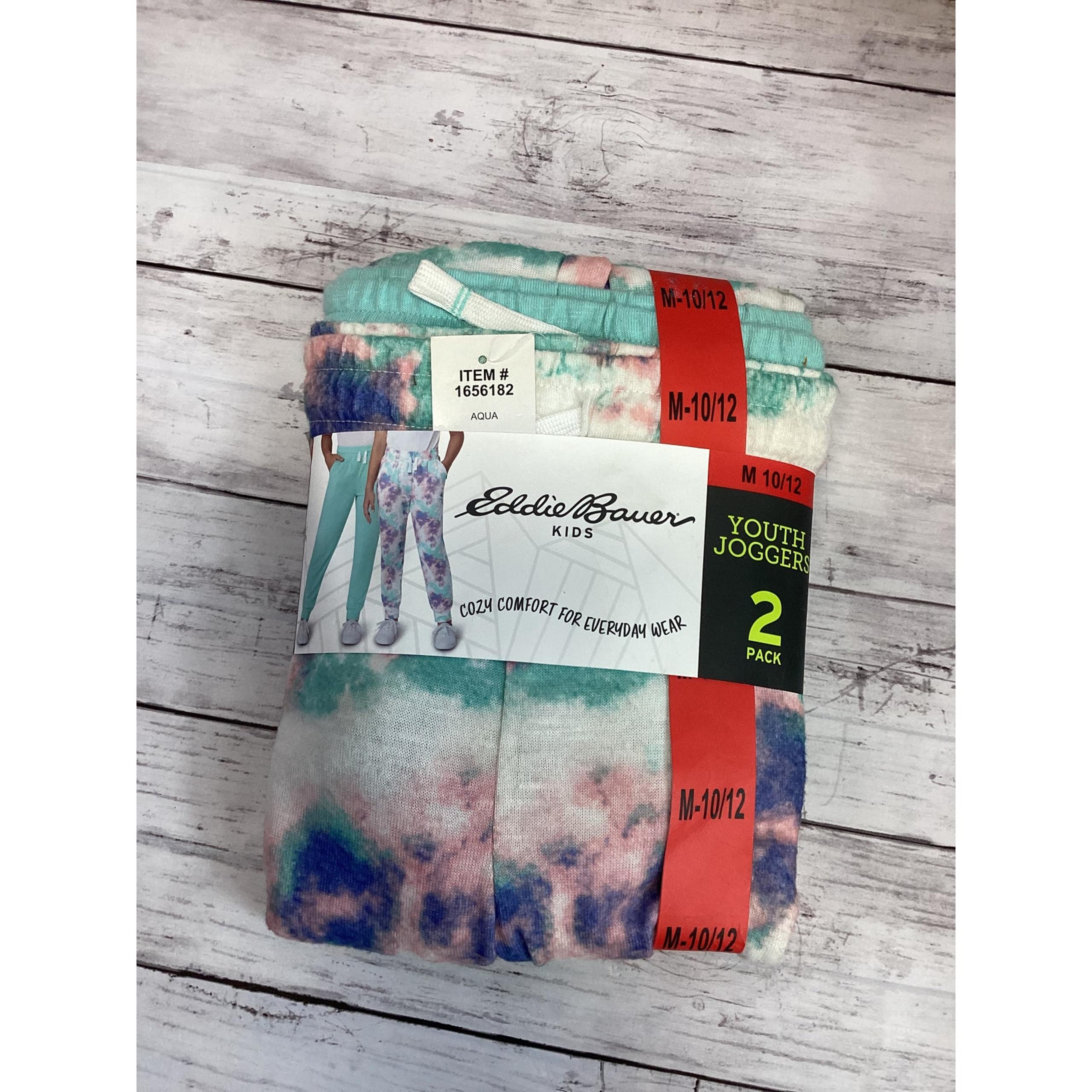 EDDIE BAUER Kids Youth Joggers 2 Set Pack New Size L14/16 and M 10/12