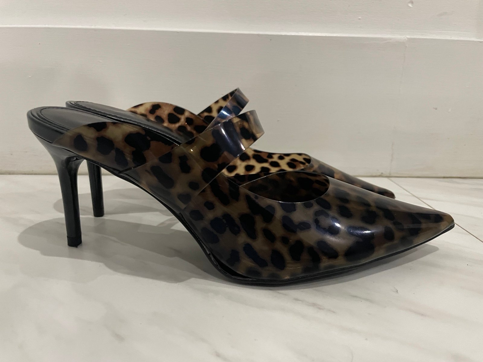 black leopard print heels | Leopard print heels, Heels, Zara heels