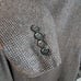 Lands End Mens Blazer Sport Coat Two Button Jacket 46L Wool Tweed Brown Office
