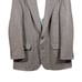 Lands End Mens Blazer Sport Coat Two Button Jacket 46L Wool Tweed Brown Office