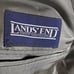 Lands End Mens Blazer Sport Coat Two Button Jacket 46L Wool Tweed Brown Office