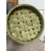 Longaberger 2005 Hostess Only Sage Green Large Bushel Basket W/ Leather Handles