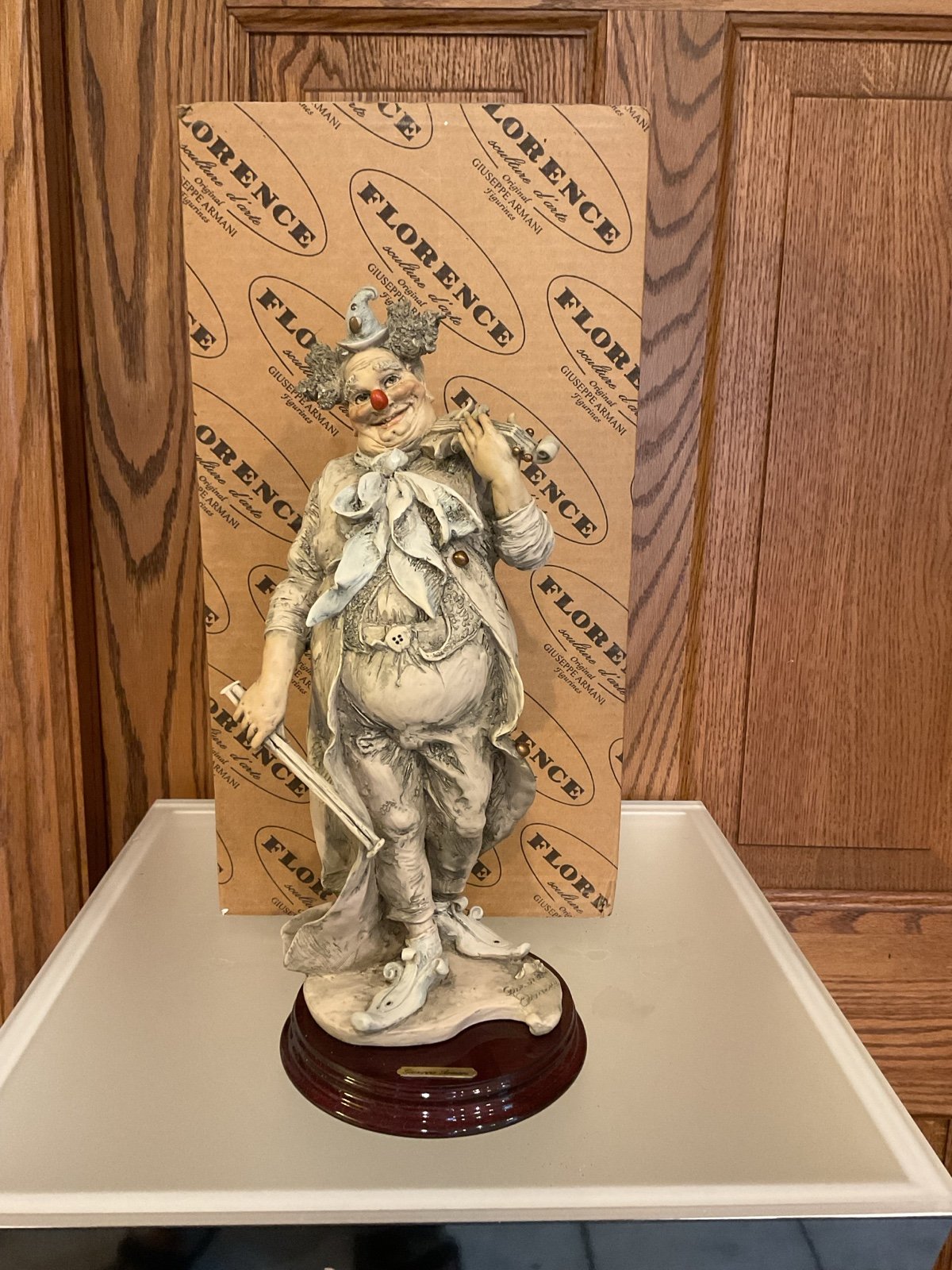GIUSEPPE ARMANI Sculpture Happy Fiddler #1005T Limited Edition 1993 Vintage