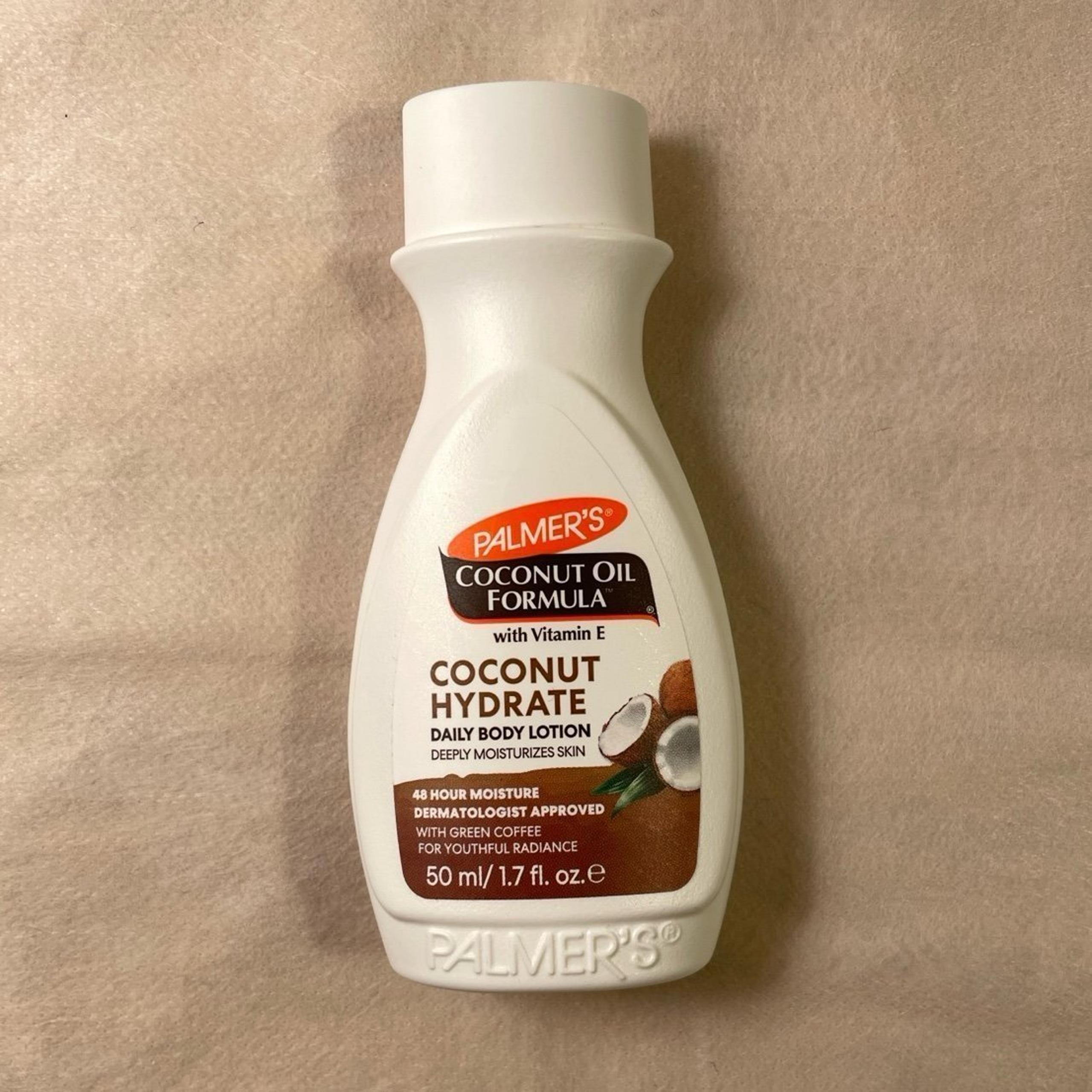 Coconut Hydrate, Palmer’s Coconut Oil Lotion (1.7 oz travel size)
