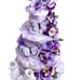 Butterflies Diaper Cake, Flowers Diaper Cake
