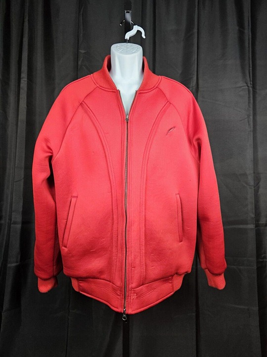 Publish Authentic Garments Heavy Fleece-Lined Jacket Men's XL (Red/Grey)