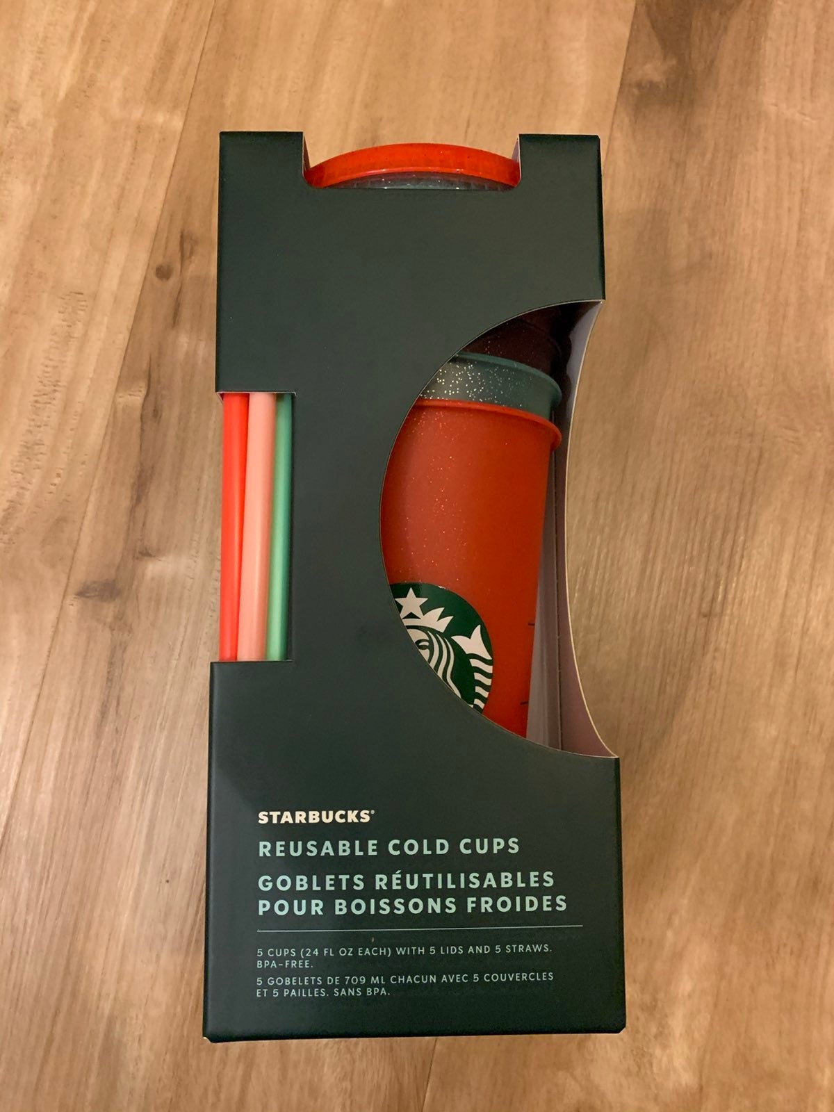 Starbucks cold cups