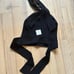 NWT Club Monaco Raeni Black Knit Halter Top