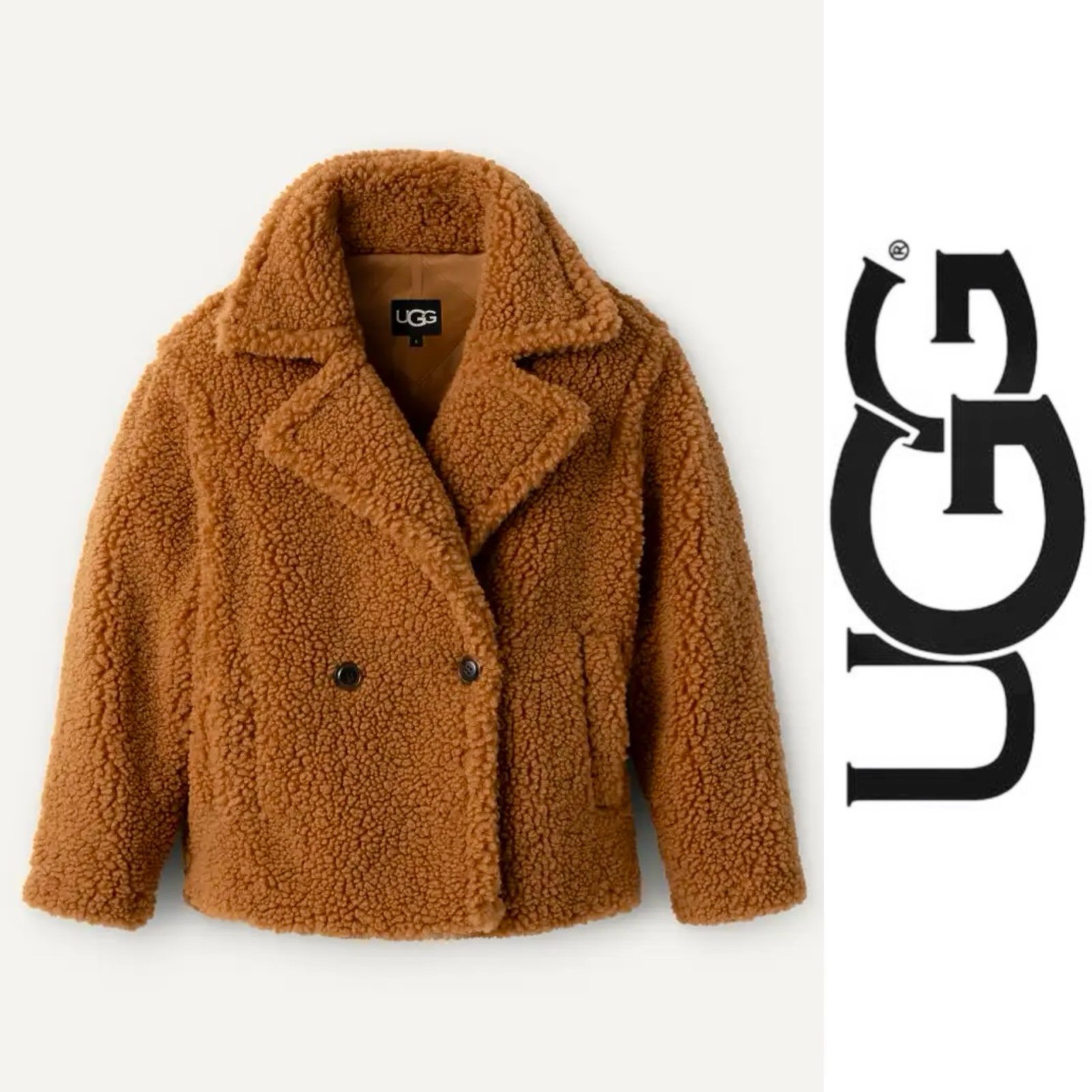 UGG Short Teddy Coat*NWT