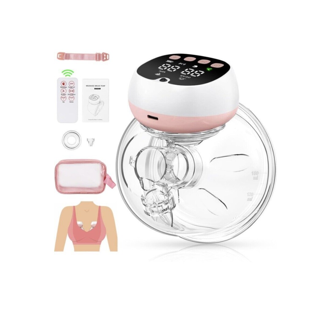 Hands Free Wearable Breast Pump