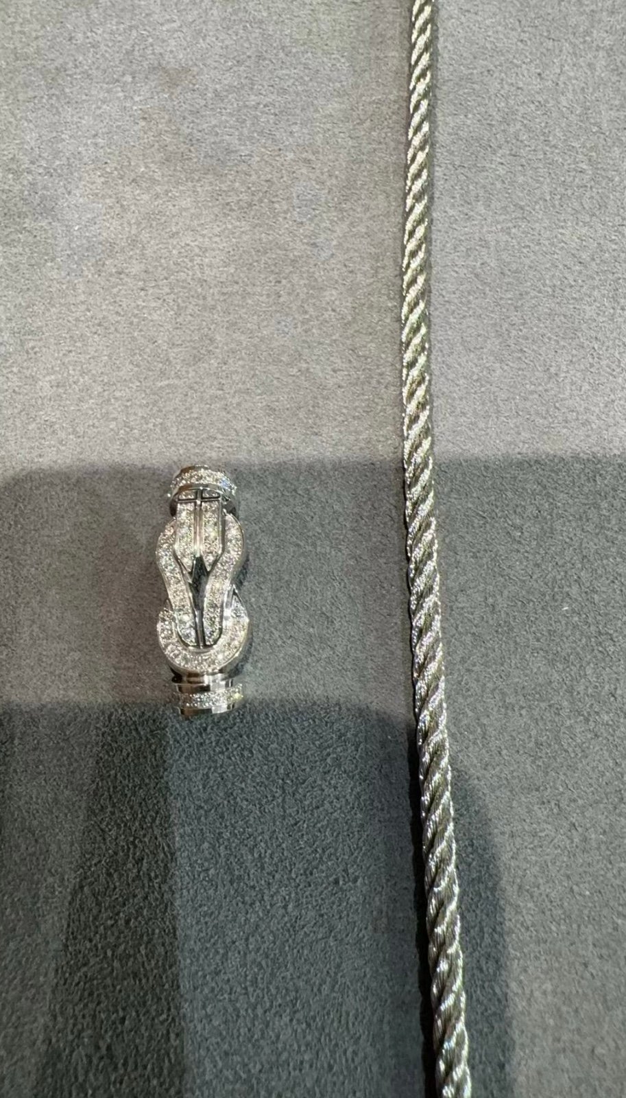 925 silver plated with 18k platinum Moissanite Diamond Bracelet