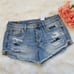 American Eagle Tomgirl Shortie Distressed Shorts