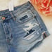 American Eagle Tomgirl Shortie Distressed Shorts