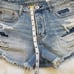 American Eagle Tomgirl Shortie Distressed Shorts