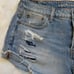 American Eagle Tomgirl Shortie Distressed Shorts