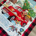 Universal Studios AOP Earl the Squirrel Holiday Blanket Throw Rides (60 x50 )