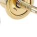 GORGEOUS 3ct Solid Gold 14k Stud Earrings