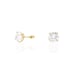 GORGEOUS 3ct Solid Gold 14k Stud Earrings