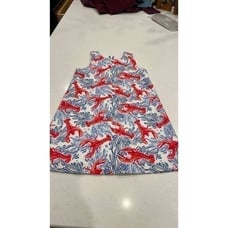 Tommy Bahama girls dress size 7, so cute, lobsters great dress for fun!