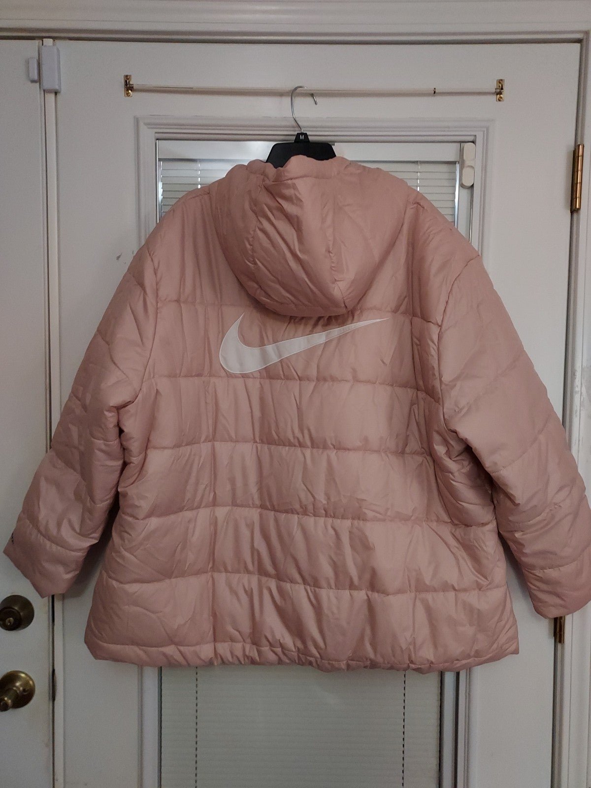 NIKE SPORTSWEAR THERMA-FIT SIZE 3X REPAL PINK WOMANS HOODED JACKET