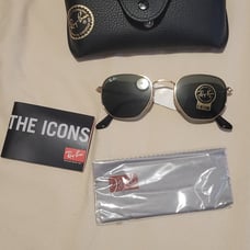 Ray-Ban RB3548N Hexagonal Sunglasses