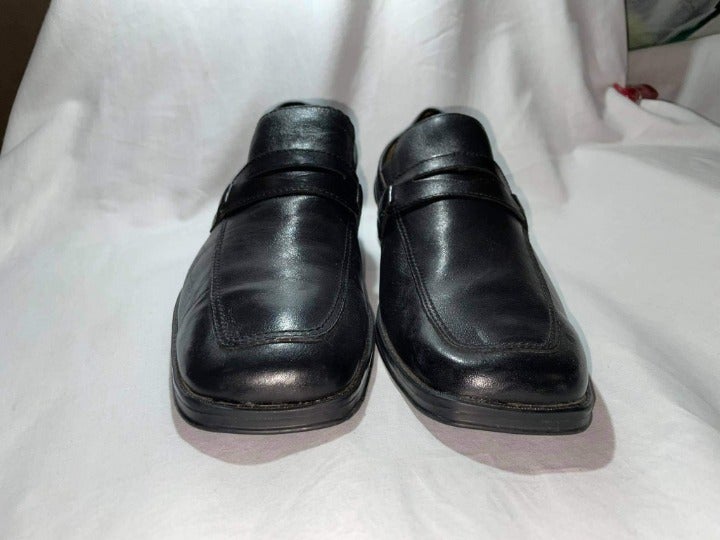 Black Leather Loafers Donald J. Pliner Kayn 21 For Men Size 9