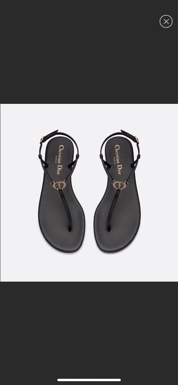 Dior sandals
