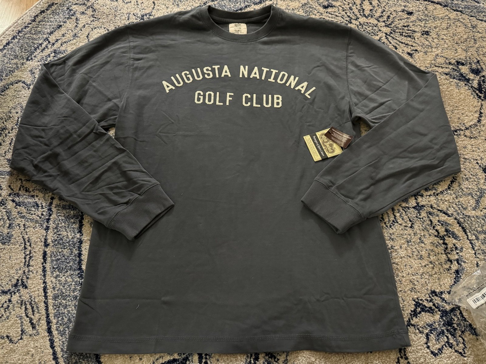 Size Medium Augusta National Golf Club Embroidered Sweatshirt NWT