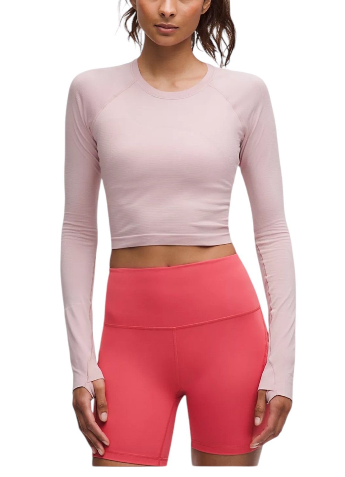 Lululemon Swiftly Tech Cropped Long Sleeve 2.0 size 6 new