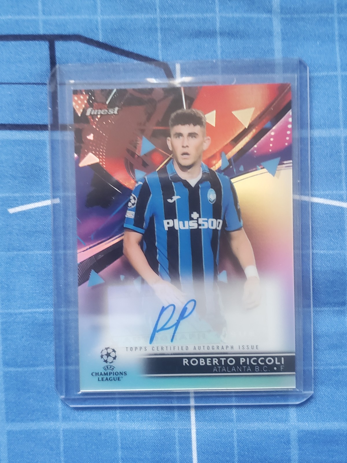2021-22 Topps Finest UCL - Autographs #BA-PI - Roberto Piccoli
