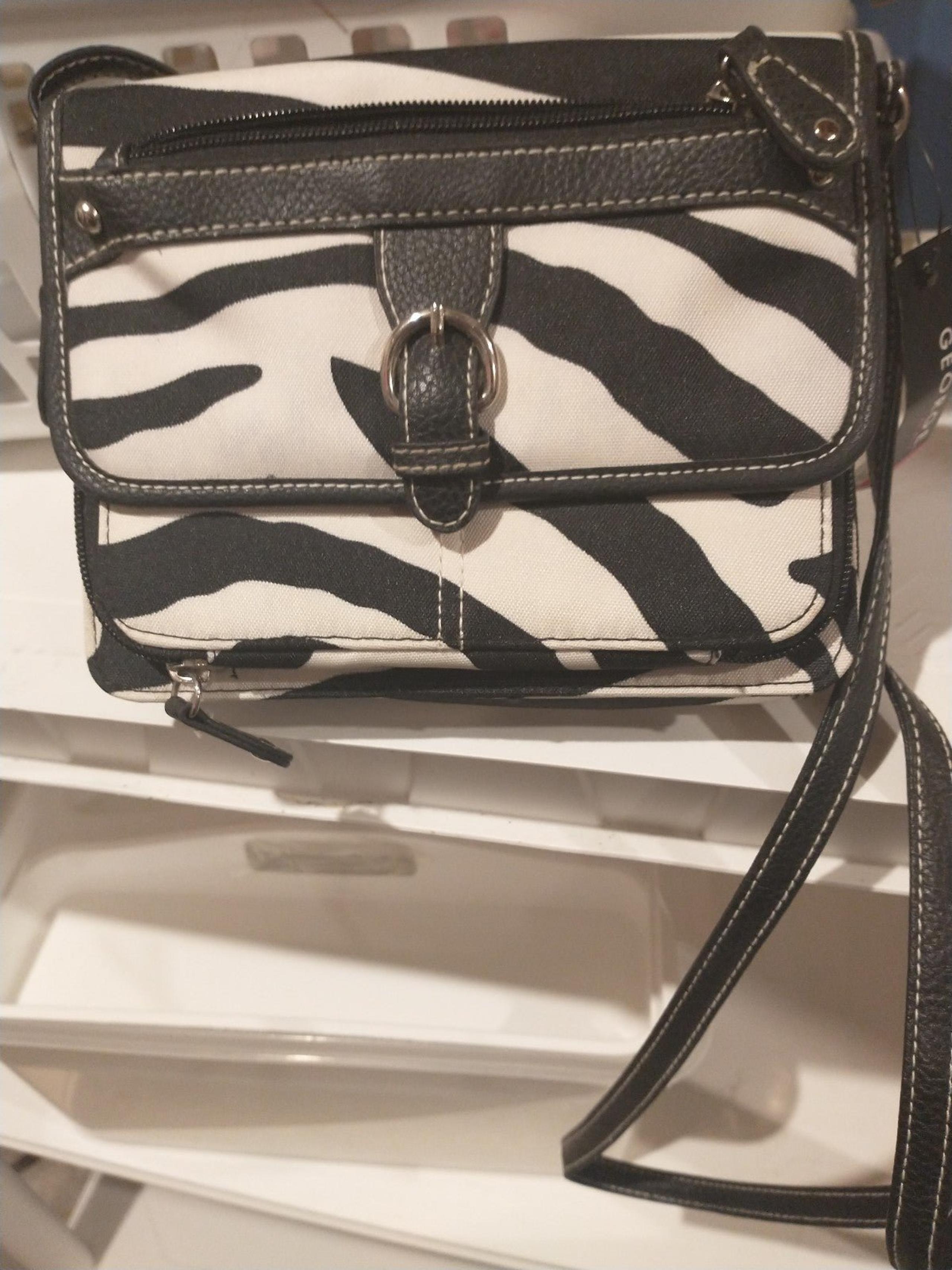 Brand new zebra purse bag wallet