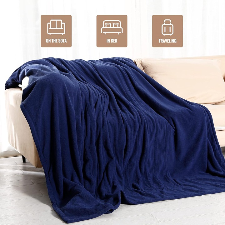 Heated Blanket Full Size 72 x 84 10 Hour Auto Off, Machine Washable fdsa