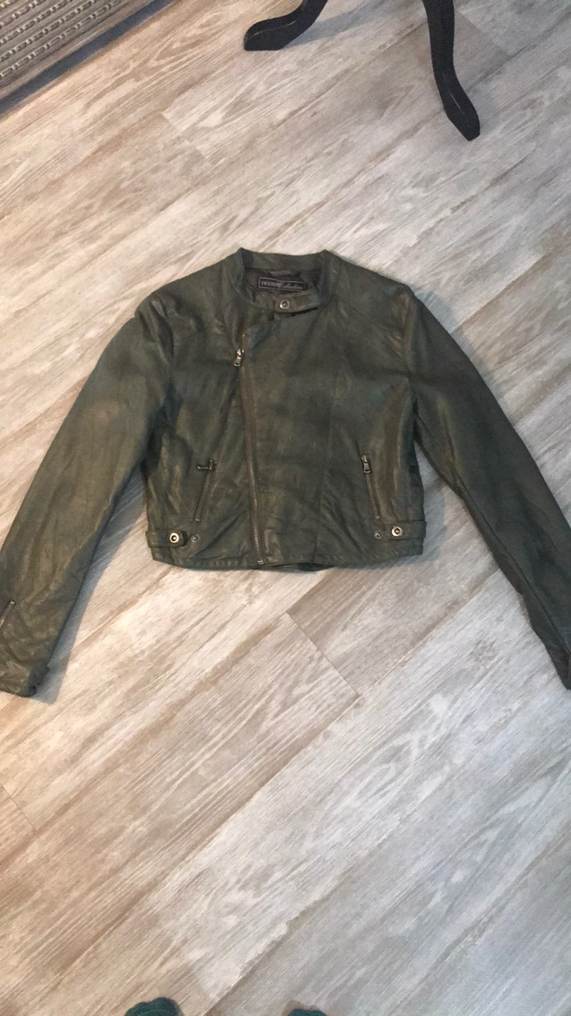 Faux Leather Jacket