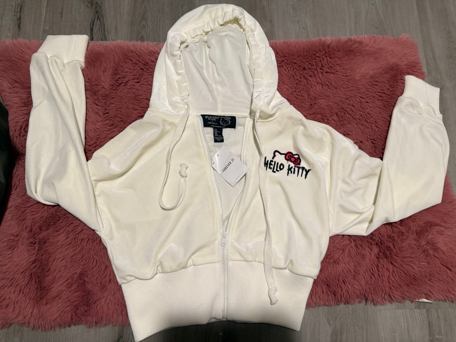 Hoodie Hello Kitty Velour