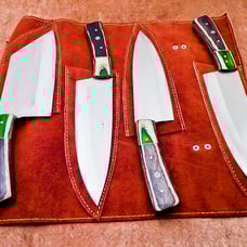 Handmade 4 pcs kitchen knives set