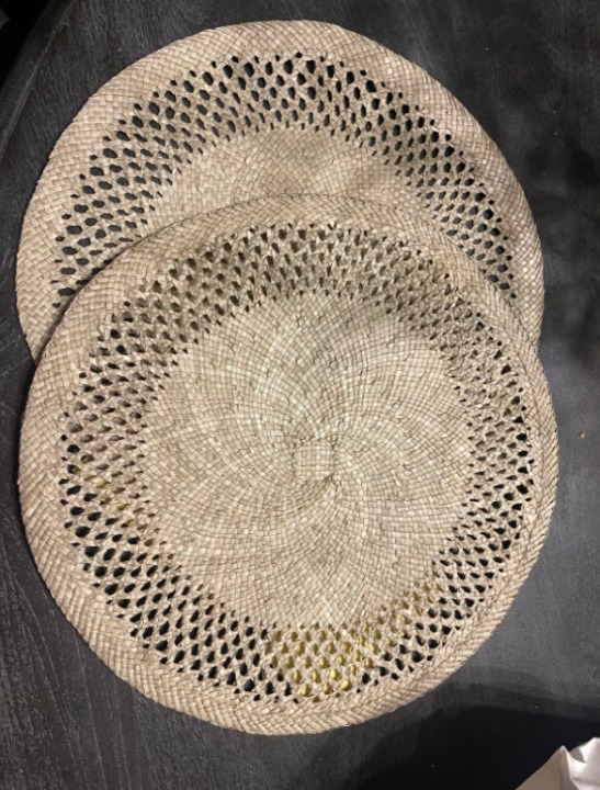 Monique Lhuillier Ravello Handwoven Placemats - Set Of 2 Pottery Barn