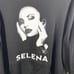 Selena Graphic Hoodie Selena Official Merchandise Black Womens Size Large