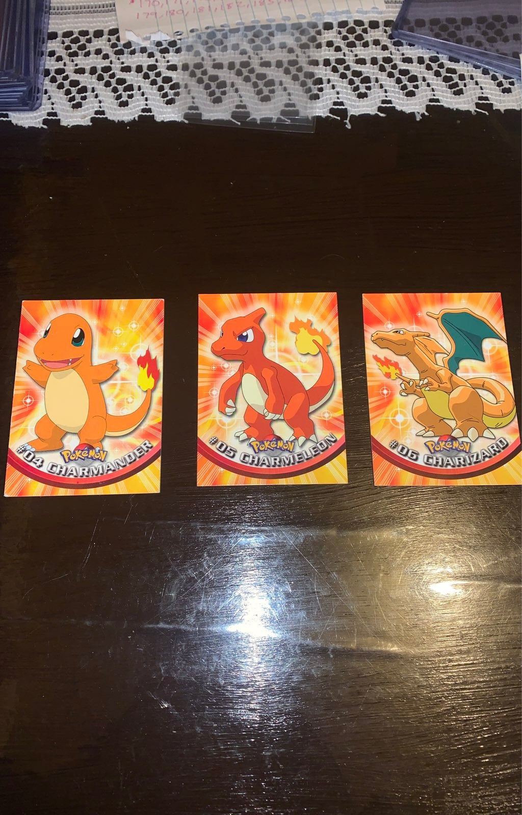 Pokemon Topps Charizard with Evolutions