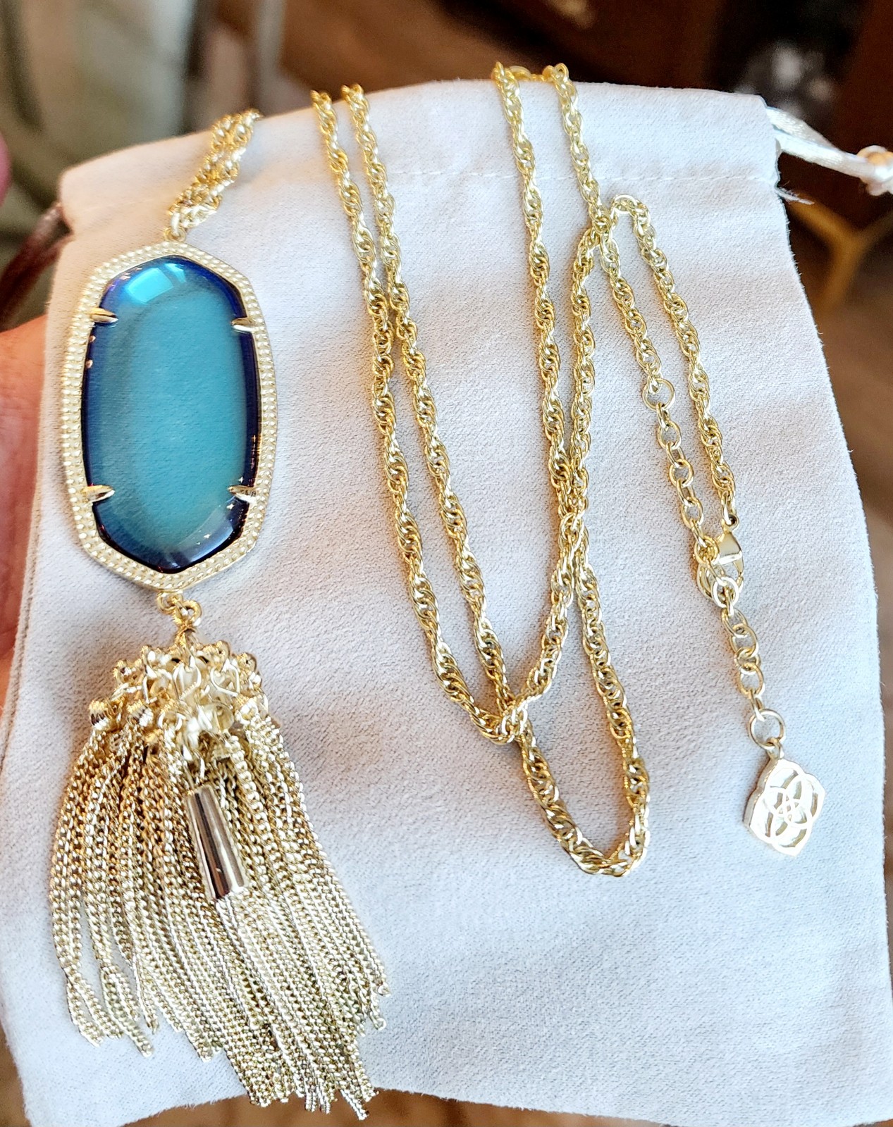 NEW - Kendra Scott Gold Rayne Necklace