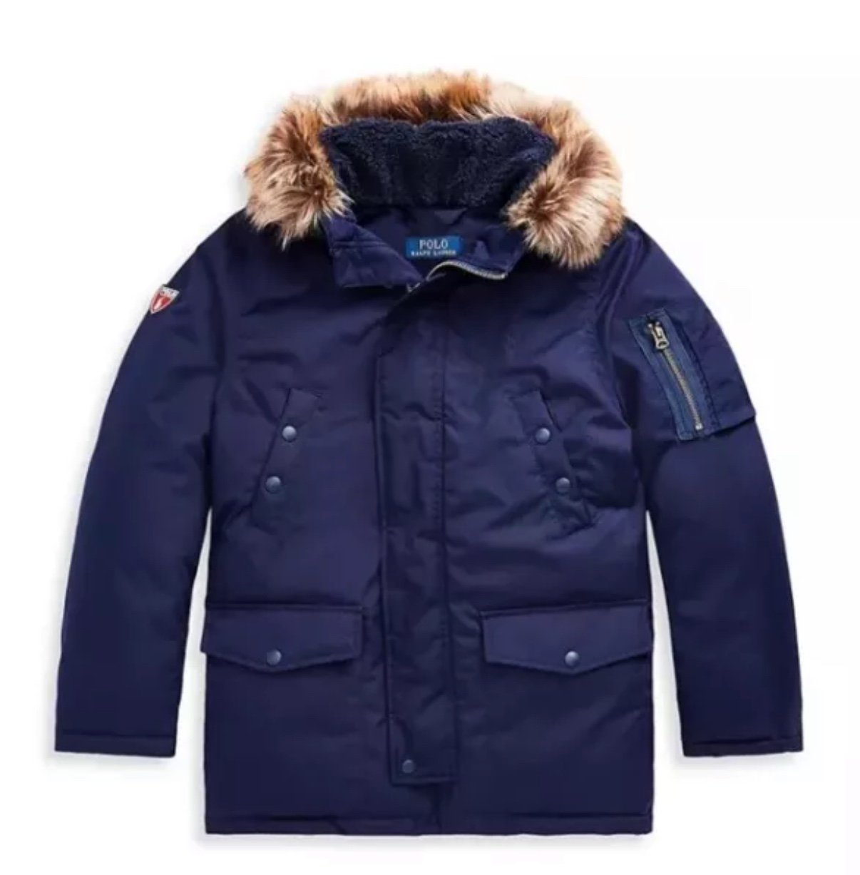 Ralph Lauren Water Resistance Parka coat sz 18/20