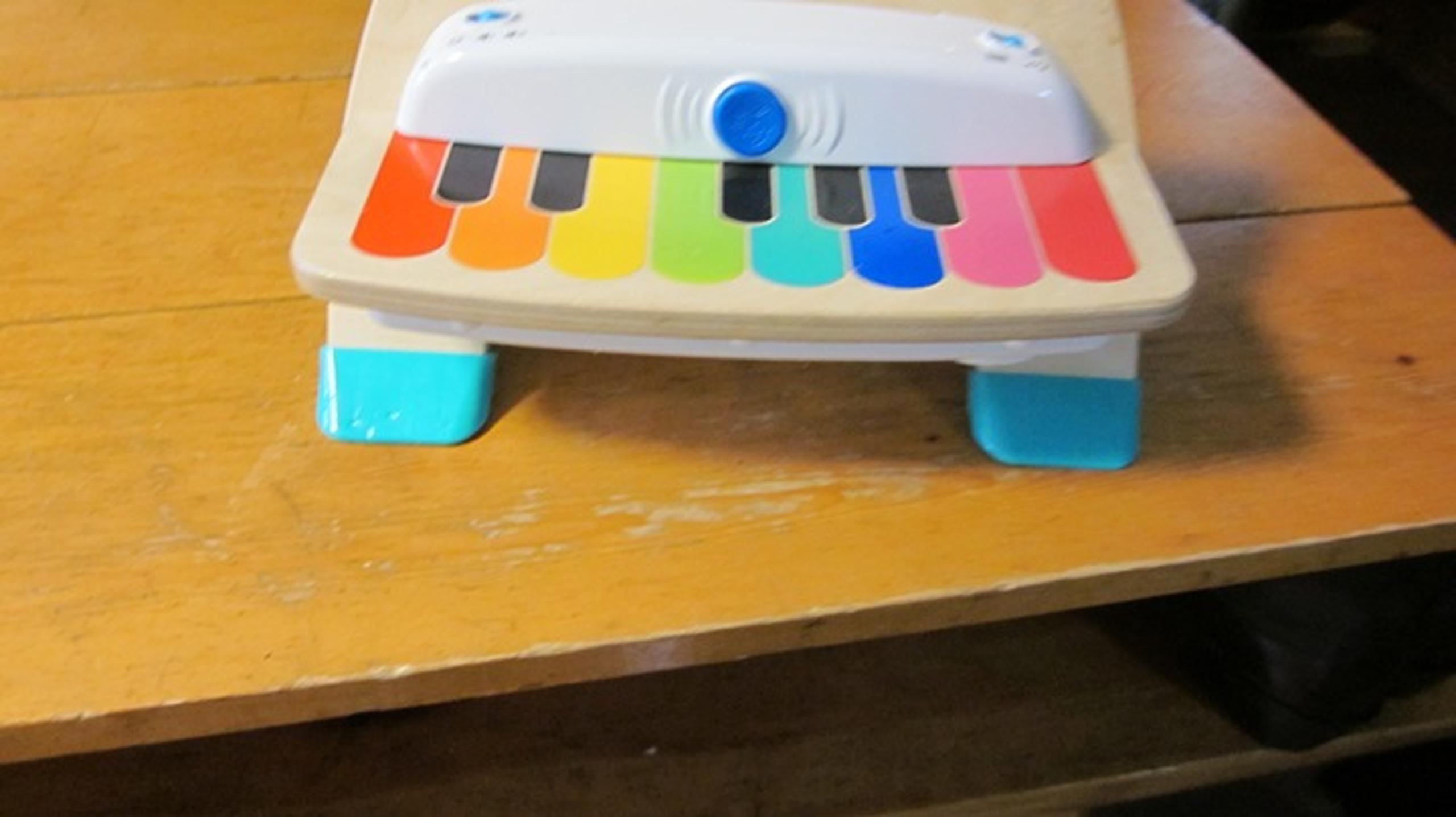 Baby Einstein Harp Piano wood music interactive toy works great