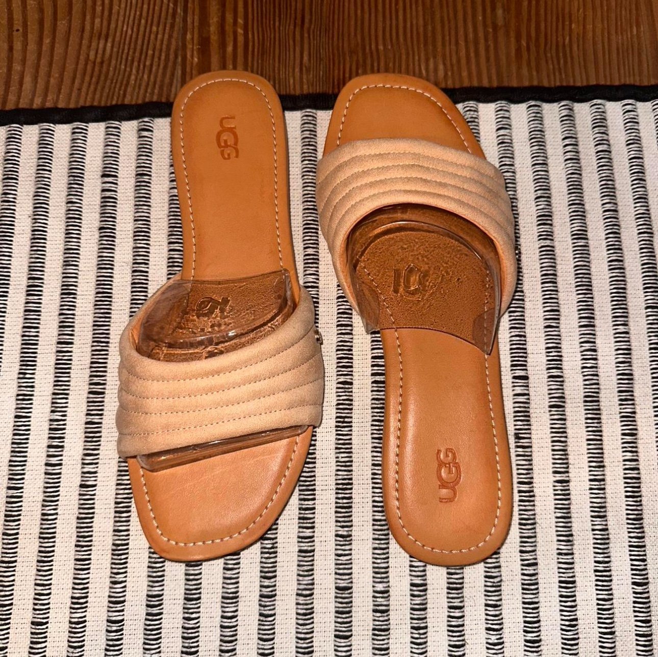 UGG tan leather sandals