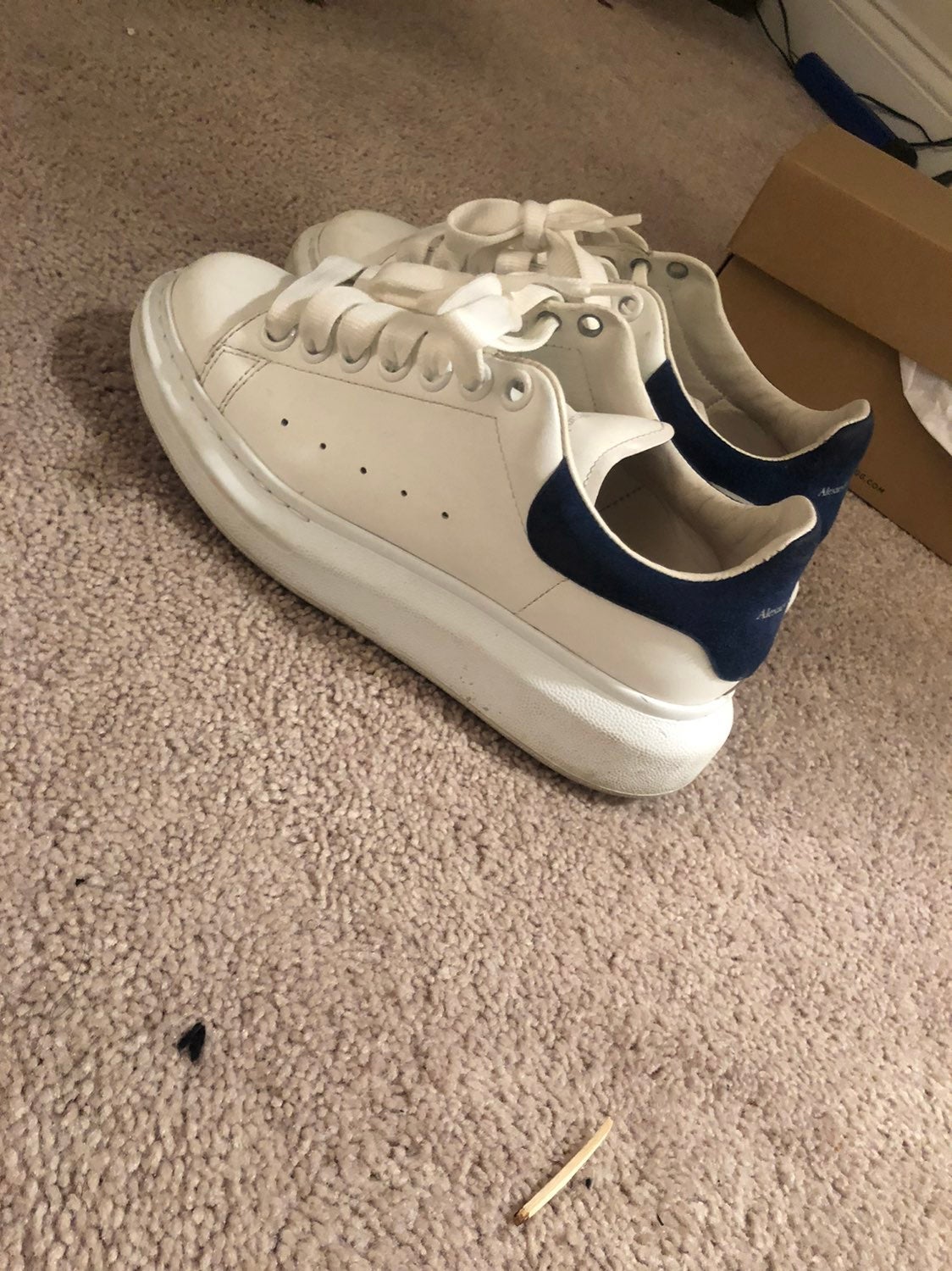 Alexander McQueen High Top Fashion Sneakers | Mercari