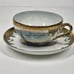 San Francisco Union Ferry Depot Cup & Saucer Vintage Nippon Handpainted Teacup