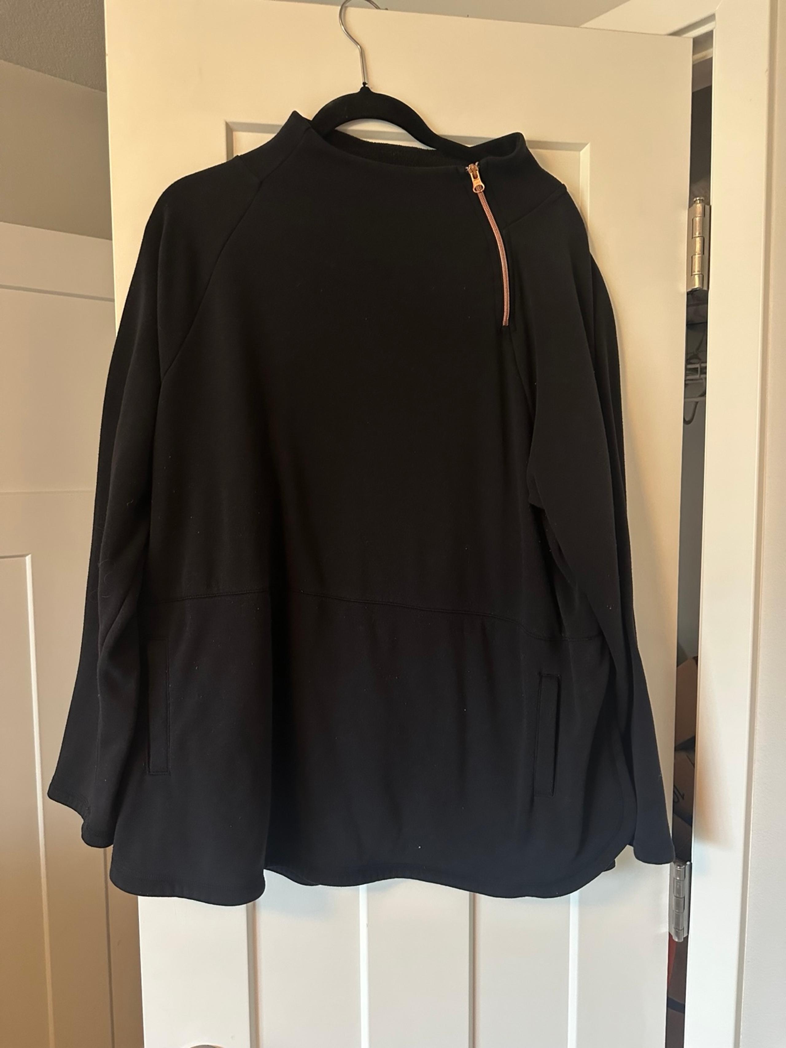 Xersion Asymmetrical Zipper Sweatshirt XL
