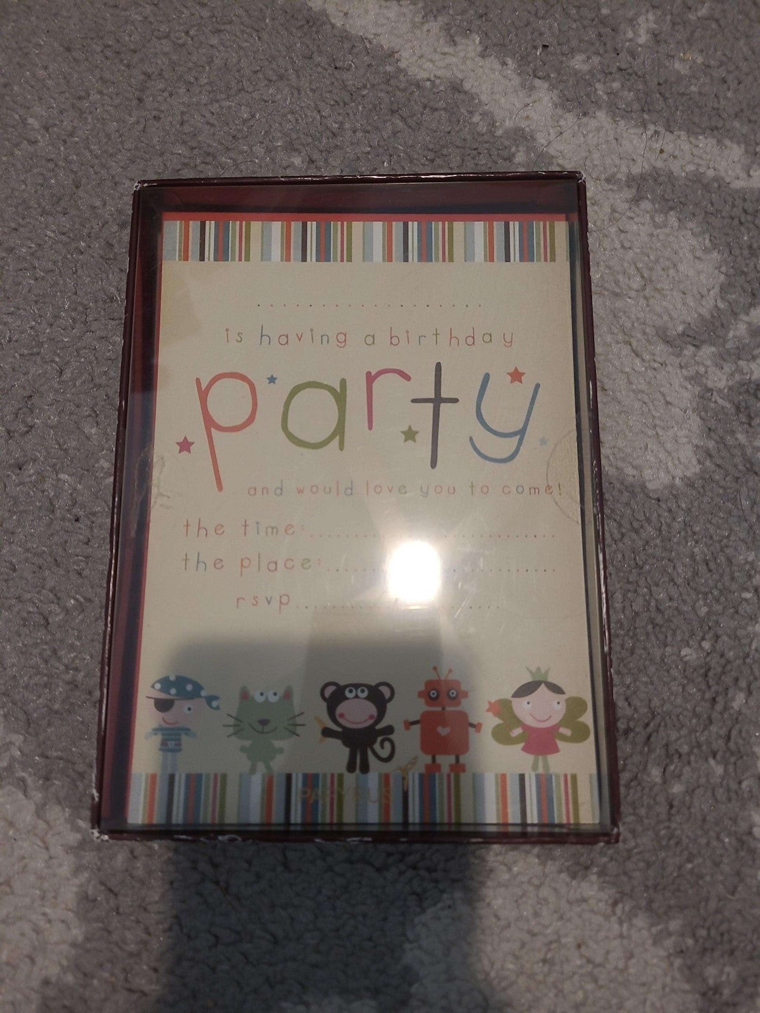 Papyrus kids birthday party invitations New