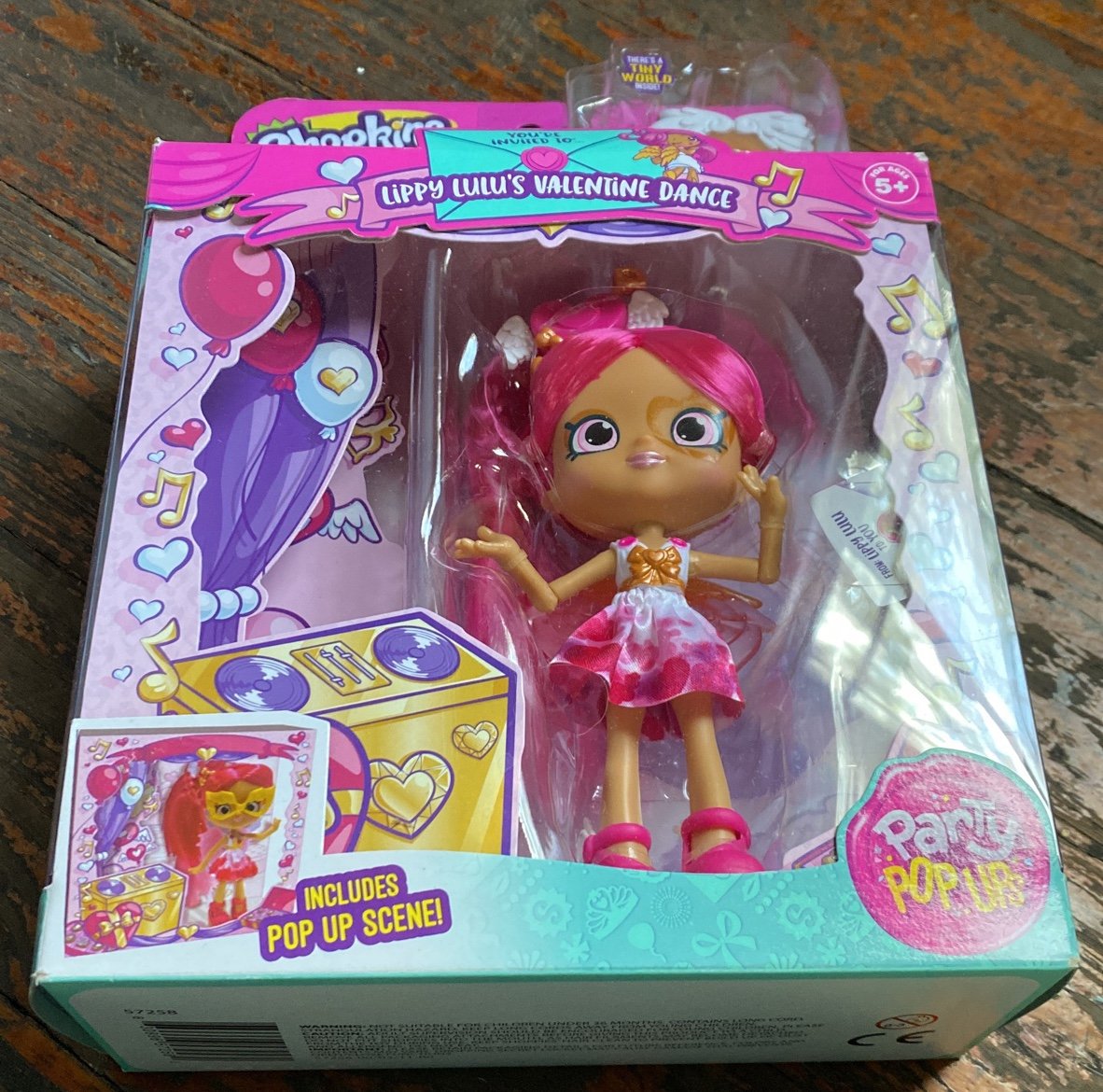 Shopkins Shoppies lippy Lulus valentine’s dance