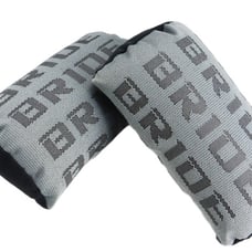 NEW 2PCS Universal Bride Gradation Car Neck Headrest Pillow Fabric Material