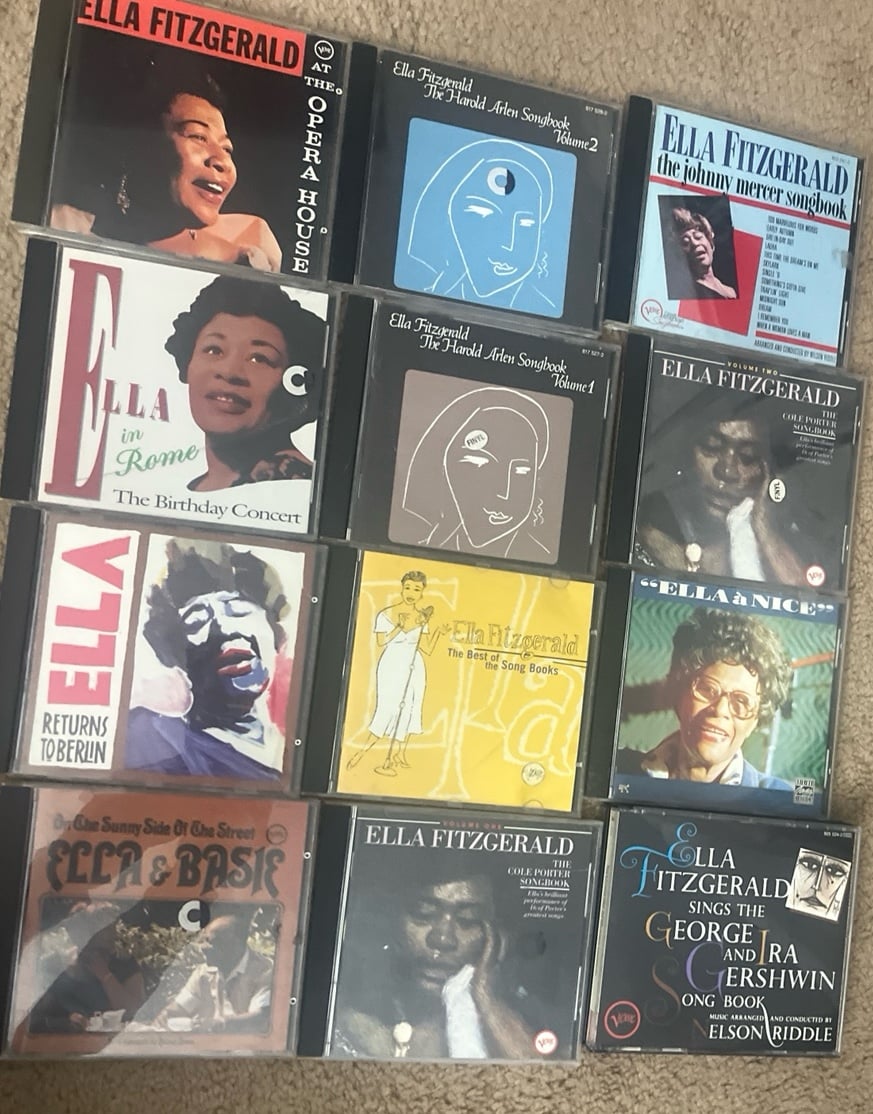 Ella Fitzgerald Music CD Lot