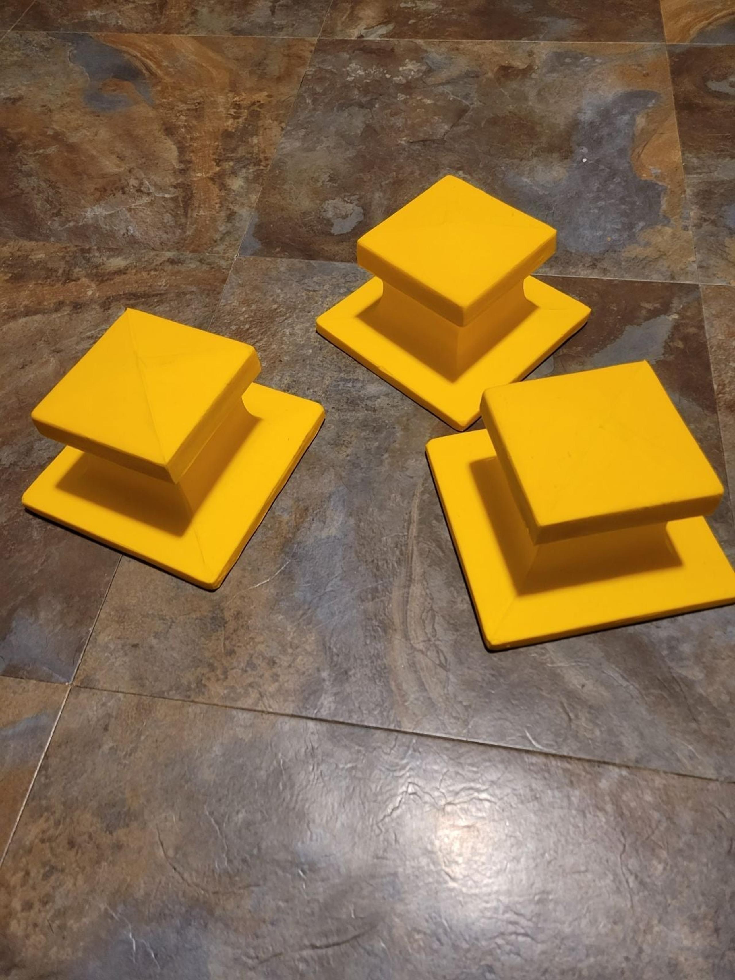 Soft Touch Base Plugs (3)